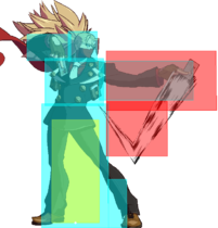 GGXRD Answer c.S hitbox1.png