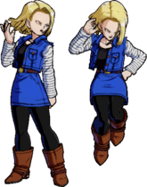 DBFZ Android18 SupportAttackPose.png