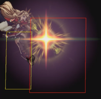 GBVS Cagliostro EverythingsComingUpCagliostro Hitbox1.png